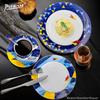Picasso Flying P20-GT14 Nordic Ceramic 8-Piece Dinnerware Set