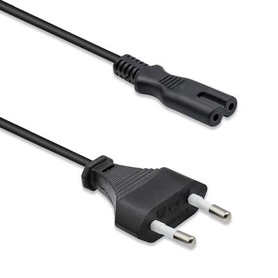 Qoltec Kabel Zasilający IEC C7 / CEE 7/16 | Ósemka | 2x0.5mm² | 1.4m