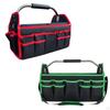 16 Inch Foldable Tool Storage Bag Oxford Cloth Tote Adjustable Shoulder Strap for Carpenter