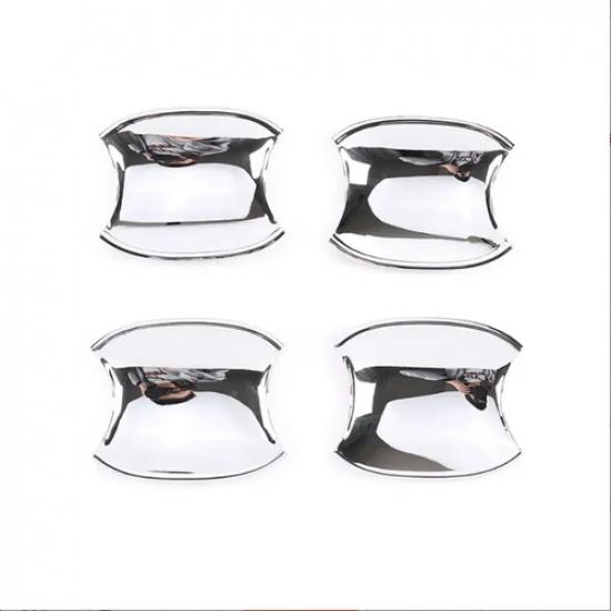 For Toyota Tacoma 2016- Chrome Side Door Handle Bowl Cover Trim Accessories