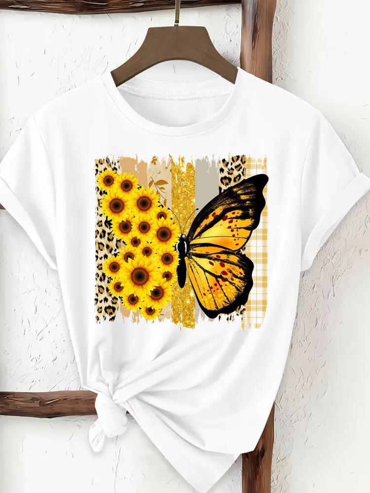 (Asian Size) lovely cute style Women Fashion Tee Top Clothing T Shirt Woman Print Female Short Sleeve Graphic T-shirts