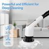 7 In 1 Kitchen Bathroom Cleaning Tools Wireless Electric Cleaning Brush White Window Wall Cleaner Electric Turbo Scrub Brush Rotating Scrubber