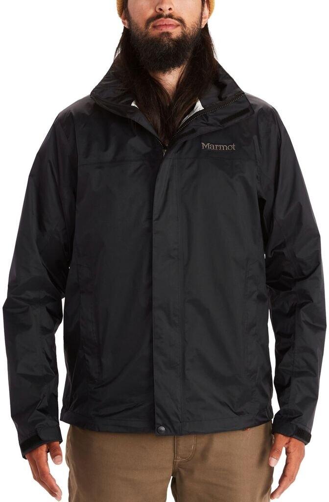 Куртка Marmot PreCip Eco с капюшоном легкая черная