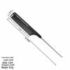 Plastic Pointed Tail Steel Needle Comb for Hair Care and Styling