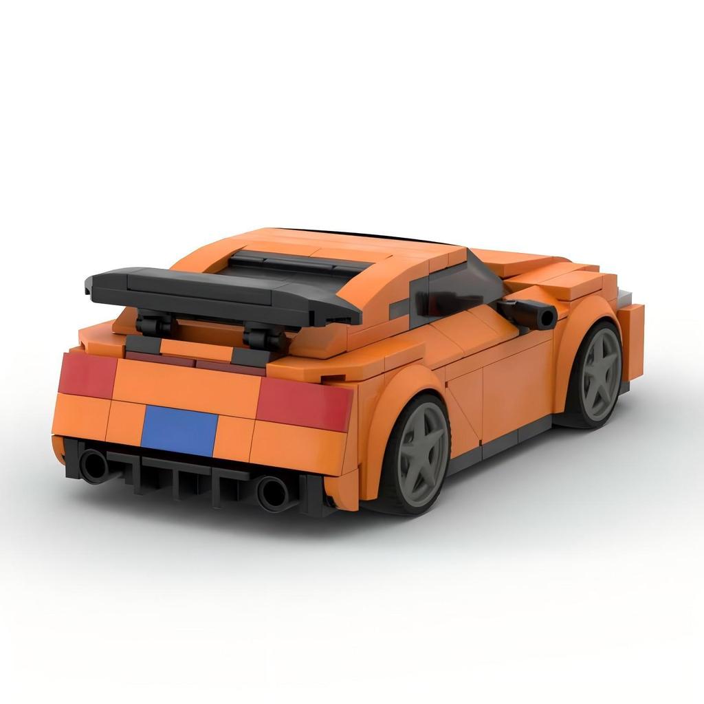 Building Blocks MOC-167371 Aodi TTRS (8S) V2 Car Small Particle Ornament Toy