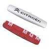 2pcs/1pair Citroen 3D metal Car seat Emblem Car Internal Clips Console Decoration Badge Sticker Car Emblem Accessories OO4