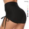Shorts esportivos femininos de cintura alta para treino, fitness, ioga, leggings, atléticos, respiráveis, academia, calças curtas para meninas