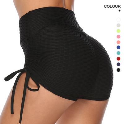 Women's Sports High Waist Shorts Workout Fitness Yoga Leggings Athletic Breathable Gym Girl Short Pants