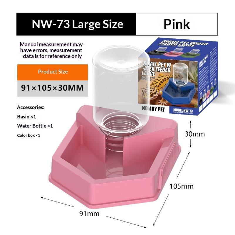 Reptile Food Feeder Bowl,Ornament Portable Easy To Clean,Drinking Tool Feeding Accessories Water Dispenser For Snakes Tortoise