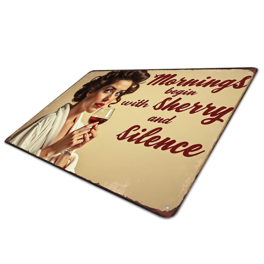 Retro Alkohol Blechschild Metall Vintage Plakette Bar Wandkunst Küche Wohnzimmer Schlafzimmer Party Dekoration