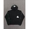 Womens Oversized Hoodie American Style Printed Sweatshirt Winter Heavyweight Casual Streetwear