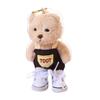 Doll Pendant Bear Doll Hanging Decoration Keychain Bag Charm Soft Plush Toy Schoolbag Suitcase Doll Ornament
