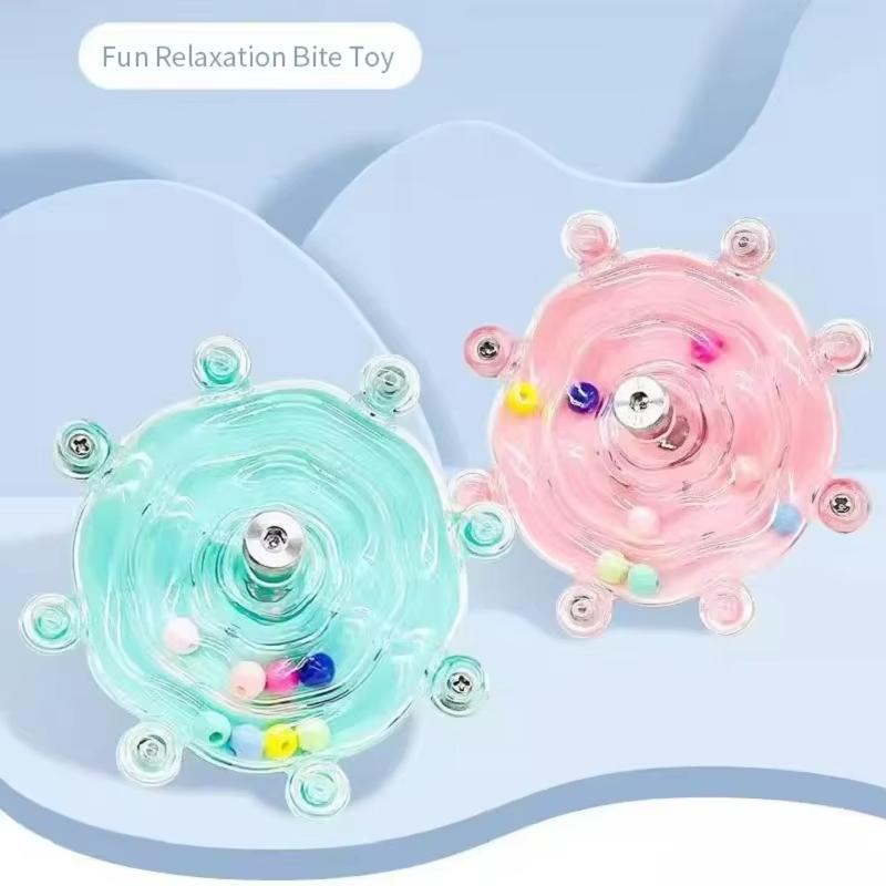 De Toy for Parrot, Unique Rotating Toy To Help Animals Release Excess Energy, Made of Safe Materials, I6r6 Non-scratch Wheel