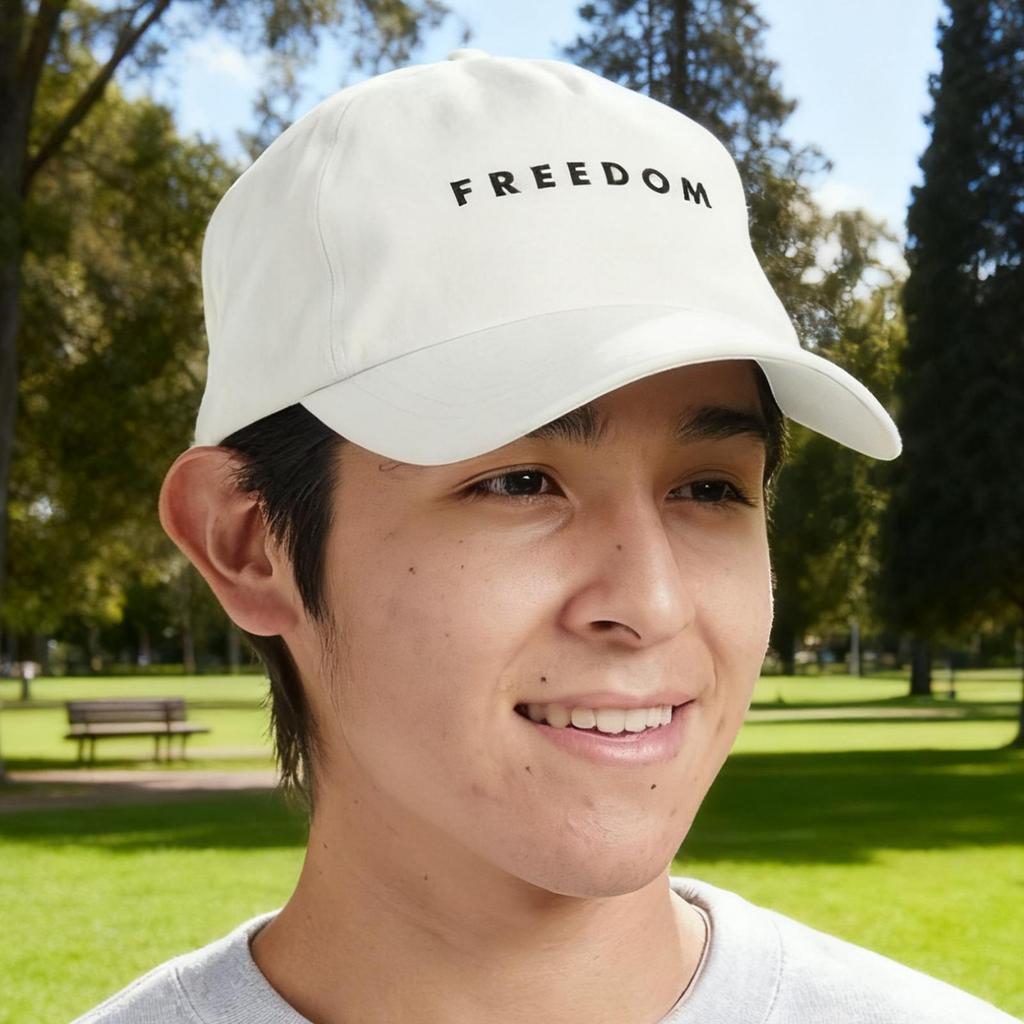 Baseball Hat for Men Sun Protection Headwear Freedom Design Lightweight Adjustable Men's Baseball Hat for Women Girls Boys Youth