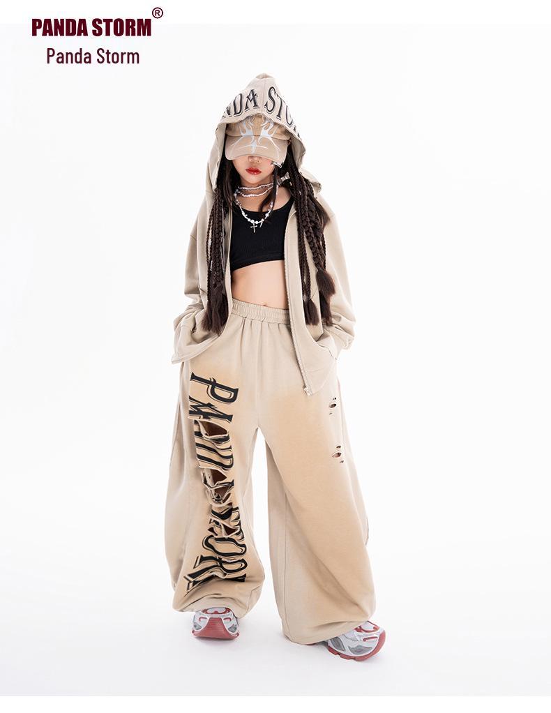 Gyermek Hip Hop Jazz Utcai Tánc Menő Szett - Hosszú Ujjú Dzseki és Nadrág Fiúknak és Lányoknak