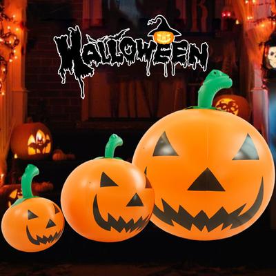 Halloween Inflatable Pumpkin Giant Lighted Blow Up Pumpkin Lantern for Archway Yard Lawn Indoor Outdoor Home Party Decor