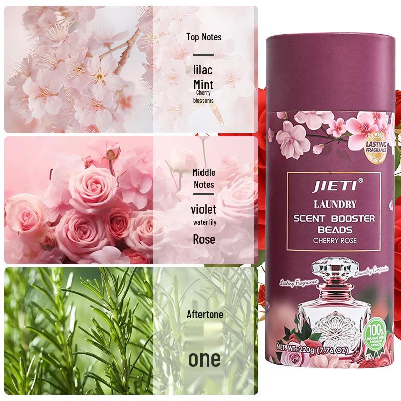 Eco-Friendly Laundry Scent Booster with Designer Perfume, 220g – High Fragrance Content Softener & Detergent Enhancer