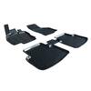 SCOUTT 3D Floor Mats for Skoda Superb 3 2015-2023 Rubber, Premium Black, Custom Made