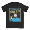 Unisex TShirt Dont Play With Super Glue Stars Treks Vintage Cotton Tee Shirt Short Sleeve T Shirt Crewneck Clothing Printed