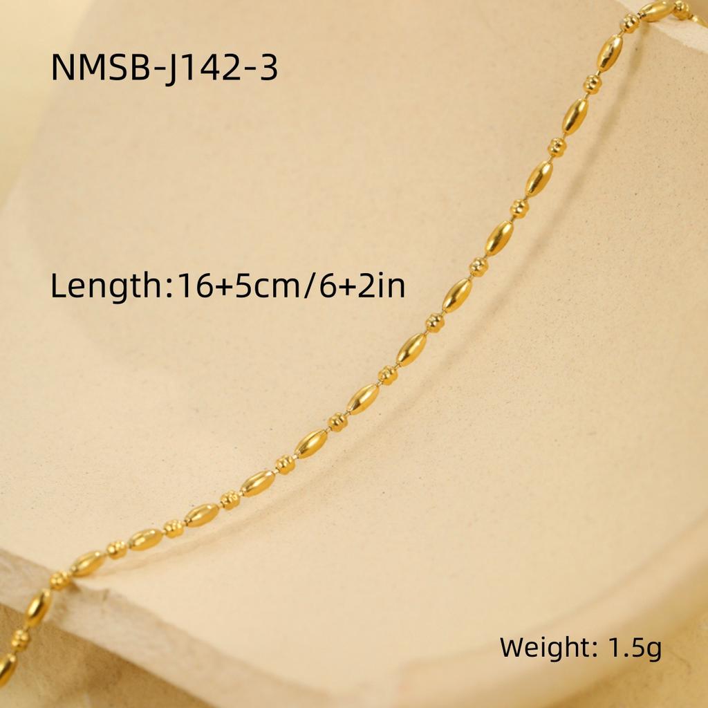 GEMCHIC Women's Daisy Pearl Bracelet Minimalist Stainless Steel Fashion Jewelry for Daily Life