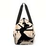 Yoga Print Large Capacity Luggage Bag for Boy/Girl Best Gift 2D Cartoon Travel Duffels Outdoor Fitness Bag for Children