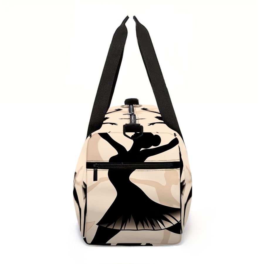 Yoga Print Large Capacity Luggage Bag for Boy/Girl Best Gift 2D Cartoon Travel Duffels Outdoor Fitness Bag for Children