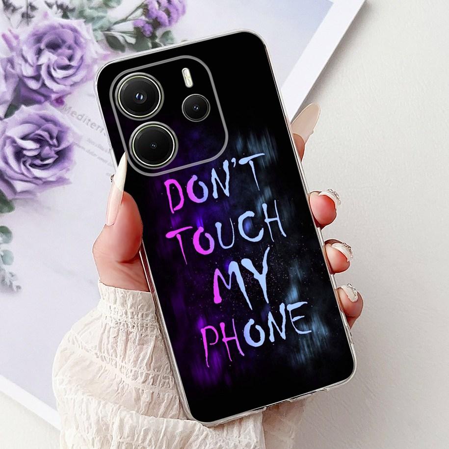 Silicone Case For Xiaomi Redmi Note 14 4G EU 2025 Cover Cool Lion Leopard Dragon Animals Soft Slim Coque For Note14 4G EU Fundas