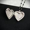 Gothic Heart Shape Necklace With Stainless Steel Pendant For Alternative Fashion Fans