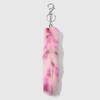 Fox Tail Keychain Irregular Car Keychain Bag Pendant Tail Animal Style Leopard Colored Keychain Cute Plush Keychain For Women