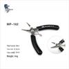 Round-Nose, Needle-Nose, Flat-Nose Pliers, Black-Handled Pliers, Jewelry Repair & Assembly Tools, DIY Tools.