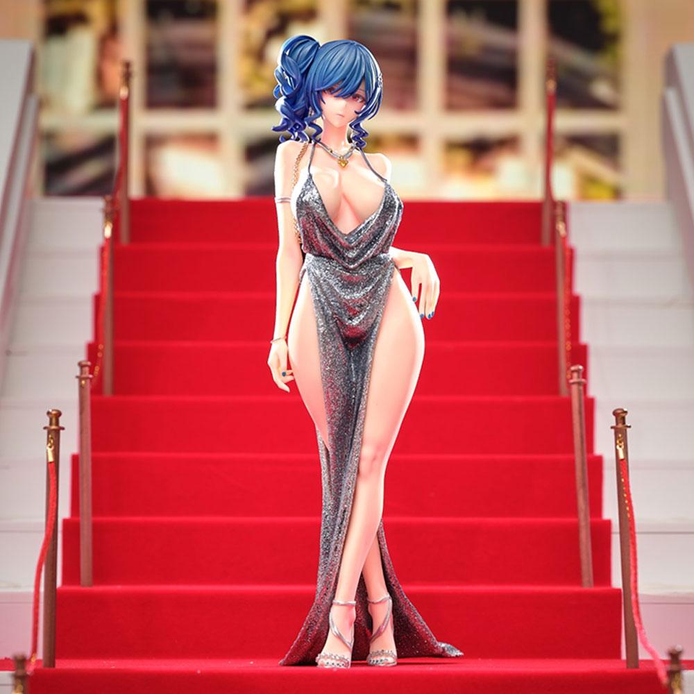 26CM Anime Game Azur Lane USS St. Louis Figure Stand Animation Model Toys Gifts Collection Decoration Ornaments PVC