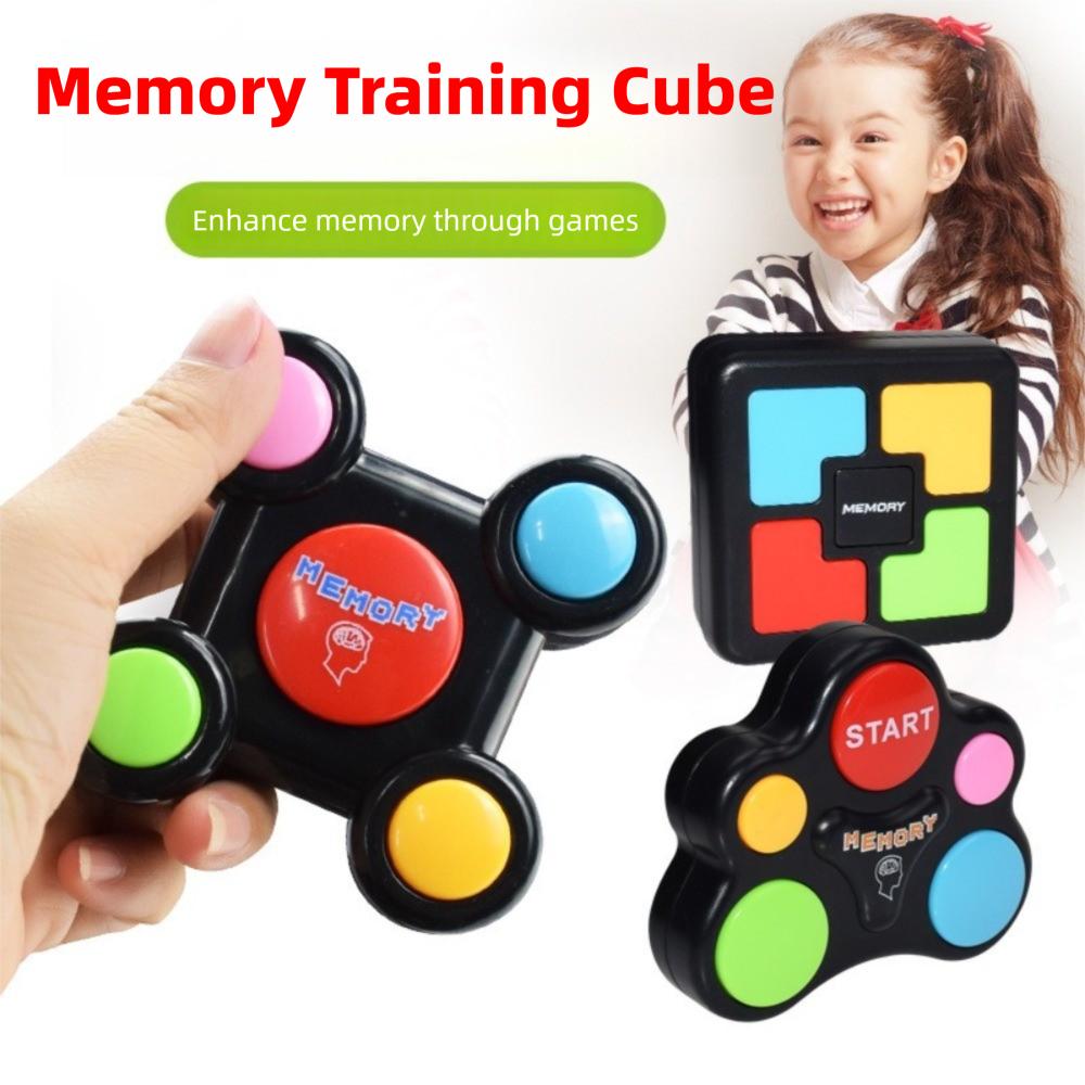 Sound Effect Memory Game Machine LED Light Interactive Toys Educational Play