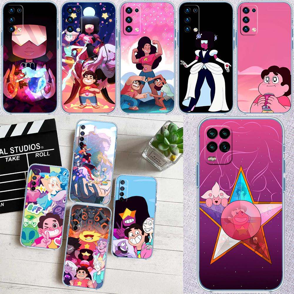 IK59 S-Steven U-Universe Transparent Phone Case for Motorola Moto G7 G8 G9 G84 G85 G73 G24 G15 Z2 Play Power Plus