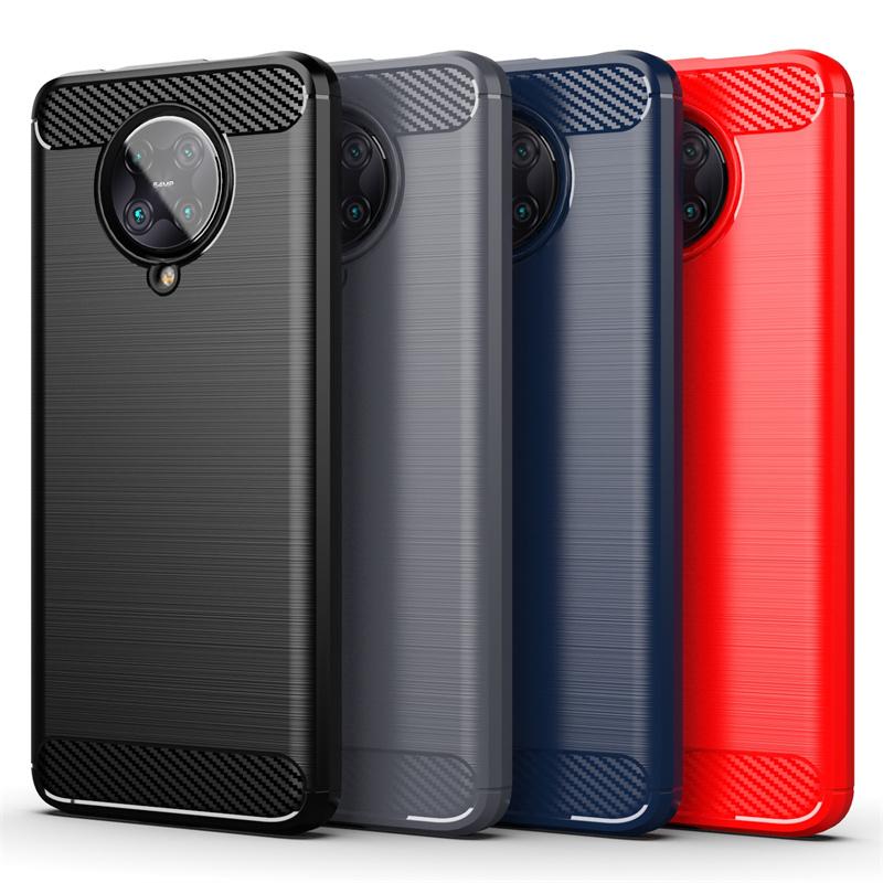 For Cover Xiaomi Poco F2 Pro Case For Poco F2 Pro Coque Armor Back Soft Shockproof Phone Bumper TPU Cover For Poco F2 Pro Fundas