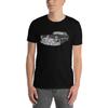 Vintage Hot Rod Rat Street Fink Steampunk Car Funny Men Gift Words T-Shirt Black