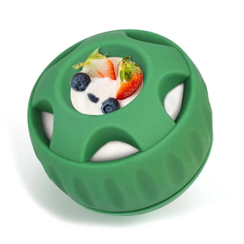 Long Lasting Freezeable Dog Chew Toys with Treat Tray Fillable Chew Toy for Aggressive Chewers Anxiety Relief Cooling Silicone