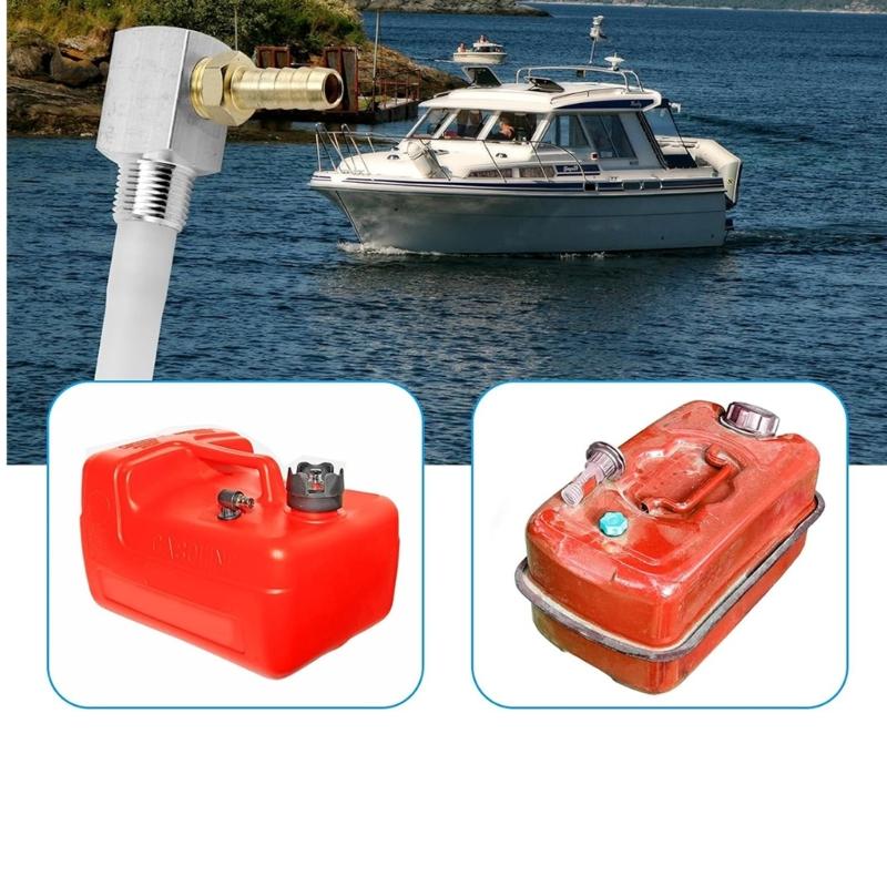 Adjustable Fuel Tank Pickup Tube Hose Pipe With 8mm Check Valves Suitable For E10 E85 Ethanol Marine Applications 7-0948