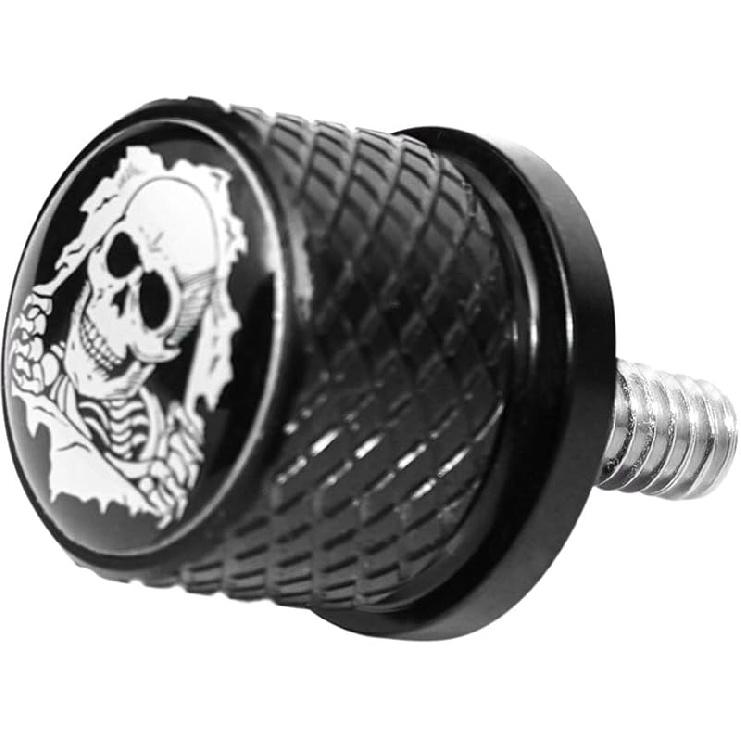 

Черный нержавеющий болт крепления крыла с насечкой, резьба 1/4 -20, совместимый с Harley Sportster Touring Softail Dyna CVO Electra Glide Street Glide чёрный