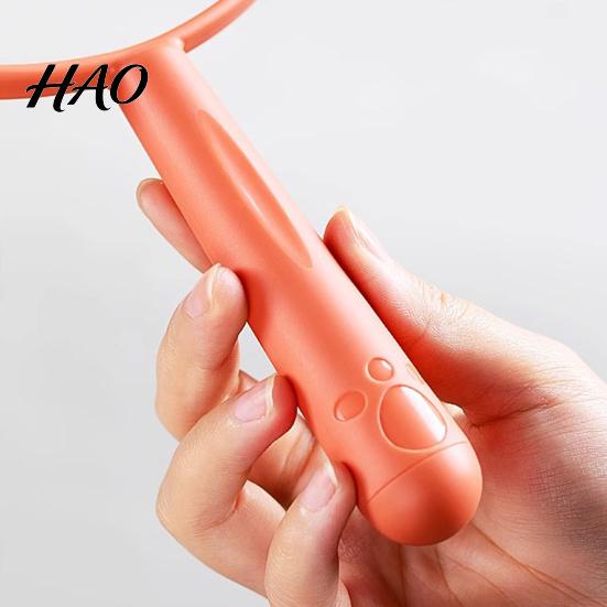 Practical Pet Hair Remover Portable Scraper Cat Dog with Long Handle Anti-Slip Easy Operation Epilator Curved Grip Reusable Widened Coverage Area Ball