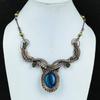 Neon Flash Labradorite 999 Copper Wire Wrapped  Pendant Handmade Gemstone Jewelry, Gifts For Wife Brand New Jewelry Pendant