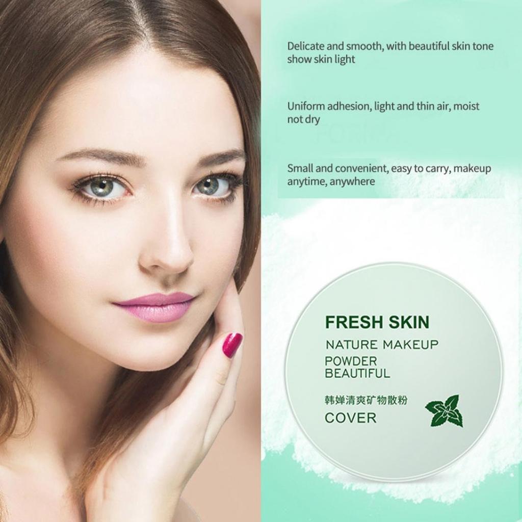 Refreshing Cosmetic Translucent Foundation Finishing Loose Powder Face Makeup Health