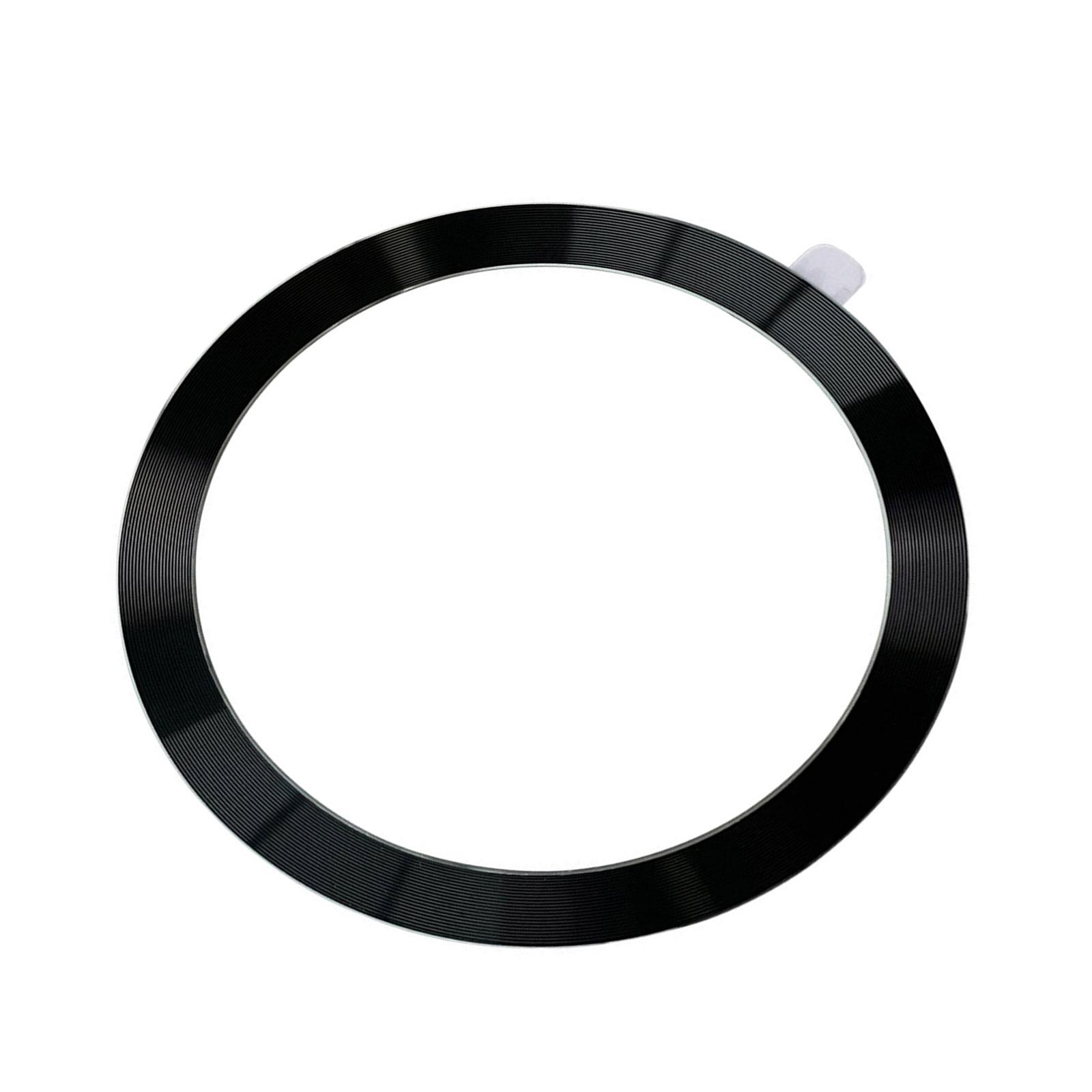 

Pattern Magnetic Phone Plate Wireless Charging Friendly Car Mount Reusable Metal Phone Rings Hold for Multiple Devices чорний