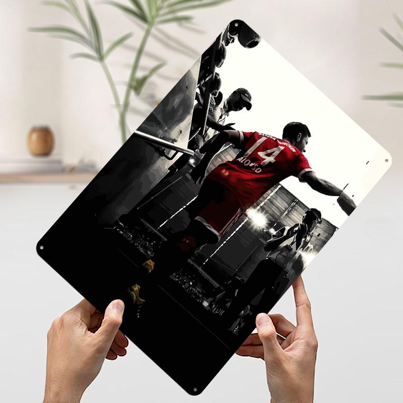 

Xabi Alonso Tin Plaque Poster Customized Wall Art Retro Vintage Metal Signs for Room Coffee Bar Accessories Decoration Garage 7.9x11.8In(20x30cm)