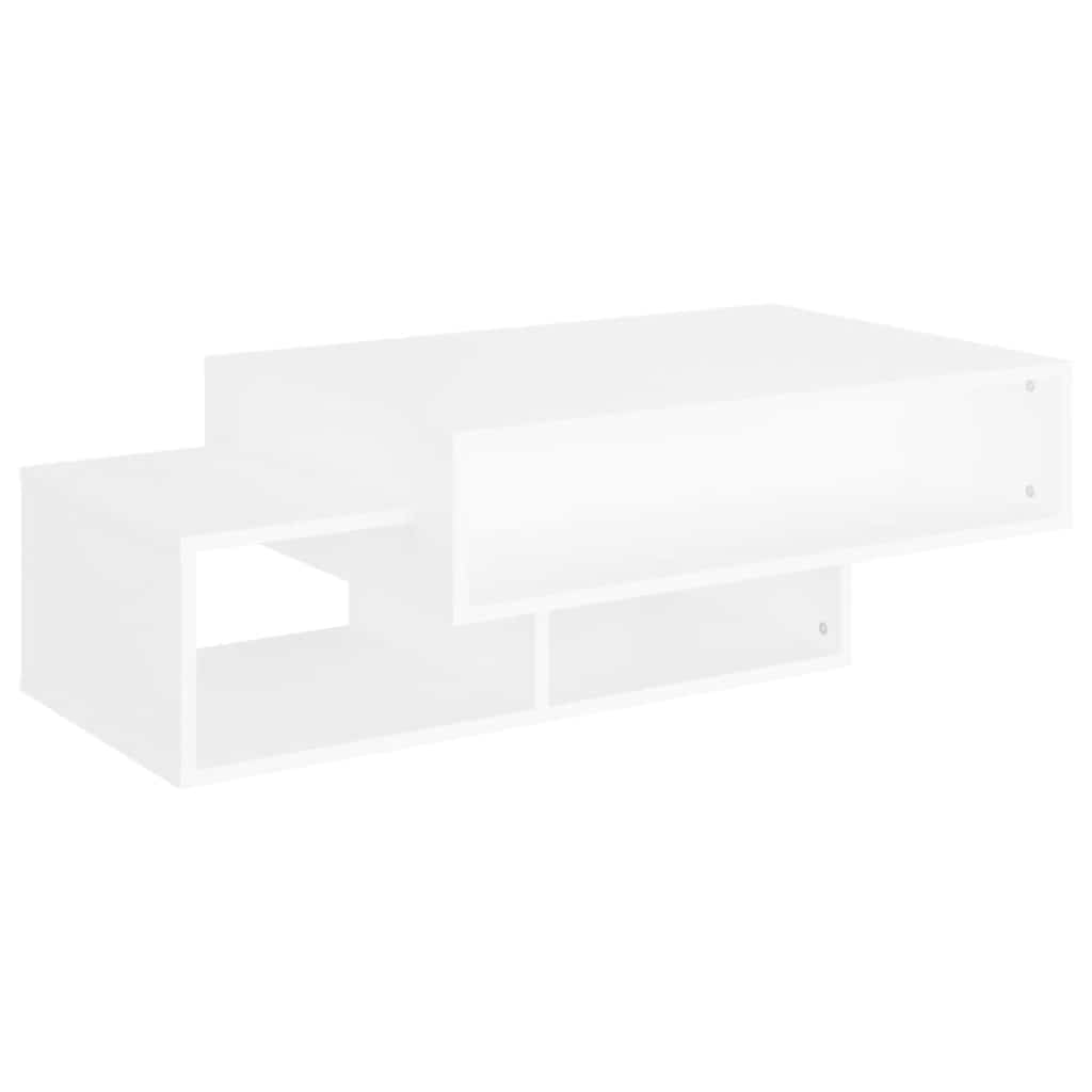 Coffee Table White 105 X 55 X 32 Cm Engineered Wood