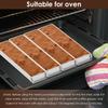 Rectangle Cake Pan Nonstick Tiramisu Pan Cake Baking Tray Aluminum Alloy Tiramisu Dessert Making Molds for Tiramisu Cheesecake