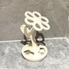 Ceramic Toothbrush Holder 6 Slots Bathroom Storage Holder Toothbrush Rack  Bathroom Supplies