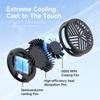 Hagibis Magnetic Cell Phone Cooler Universal Cooling Fan Mobile Phone Radiator for iPhone 17 Pro Black Shark Gaming Live Stream