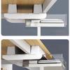 Large Thickened Under-Desk Drawer Storage Box Hidden Organizer for Office And Dorm Miscellaneous Desk Storage Solution