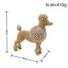 Modern Minimalist Resin Dog Figurine Home Decor Living Room Shelf Cabinet Entryway Gift
