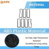 ABS Car Front Grille Ring Cover Bumper Mesh Trim Decoration for Jeep Wrangler JL Gladiator JT 2024 Up Exterior Accessories